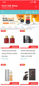 Tune Talk Shop User Journey 2